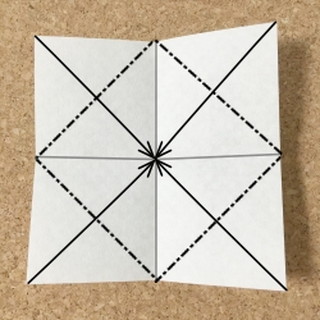 びっくり箱の折り方3